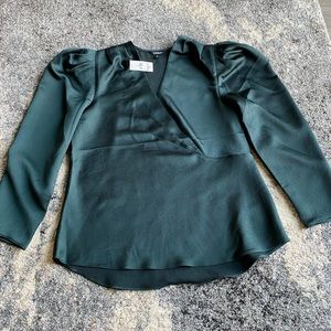 NWT Express Green Blouse
